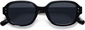 SOJOS Rectangle Sunglasses for Women Vintage Trendy Outdoor Travel Sun Glasses Square Frame SJ2218