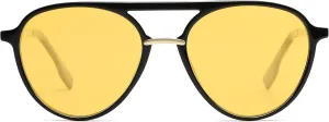 SOJOS Retro Aviator Polarized Sunglasses for Women Men Double Bridge Ladies Shades