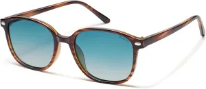 SOJOS Retro Square Polarized Sunglasses for Women Men Trendy Classic UV Protection Unisex Sunnies SJ2171