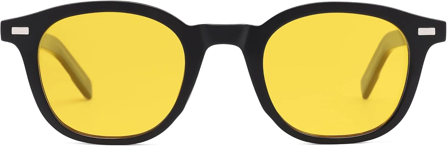 SOJOS Retro Square Sunglasses for Women Men Vintage Shades UV Protection Sunnies SJ2316