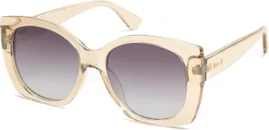 SOJOS Trendy Polarized Round Oversized Sunglasses Womens Square Women Sun Glasses SJ2340
