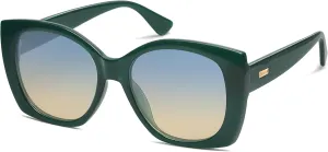 SOJOS Trendy Polarized Round Oversized Sunglasses Womens Square Women Sun Glasses SJ2340