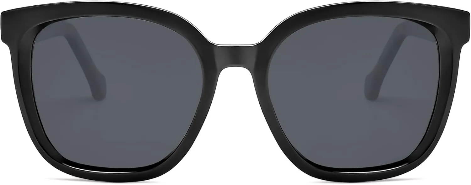 SOJOS Trendy Polarized Sunglasses for Women Classic Retro Square Womens Shade Sunnies SJ2333