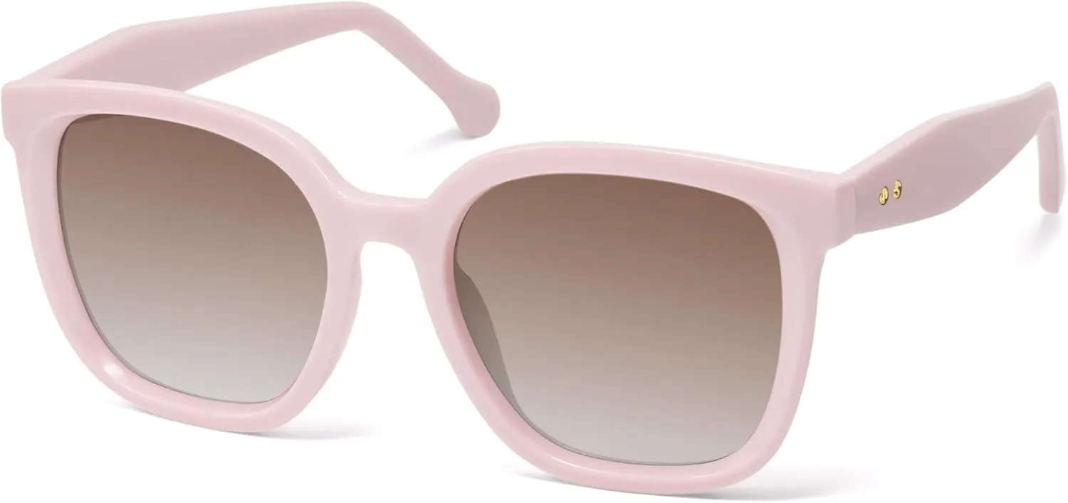 SOJOS Trendy Polarized Sunglasses for Women Classic Retro Square Womens Shade Sunnies SJ2333
