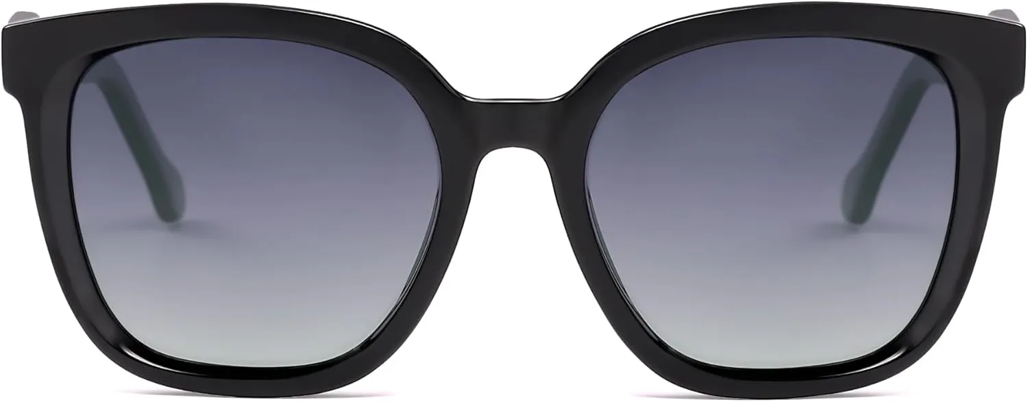 SOJOS Trendy Polarized Sunglasses for Women Classic Retro Square Womens Shade Sunnies SJ2333