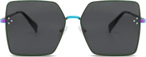 SOJOS Trendy Square Sunglasses Womens Big Oversized Designer Style UV Protection Sunnies Shades SJ1170