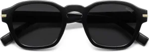 SOJOS Vintage Retro Square Polarized Sunglasses Men Trendy Womens Sun Glasses SJ2382