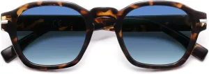 SOJOS Vintage Retro Square Polarized Sunglasses Men Trendy Womens Sun Glasses SJ2382