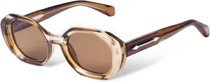 Stylish Aviator Sunglasses for Women Men,Retro Womens Mens Sun Glasses Trendy Rectangle