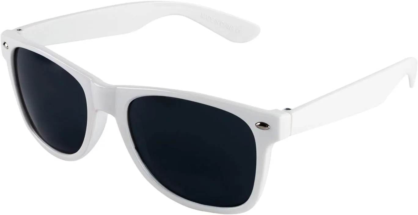 Super Z Outlet Plastic Vintage Retro Style Sunglasses Classic Shades Eyewear Party Favors (12, White)
