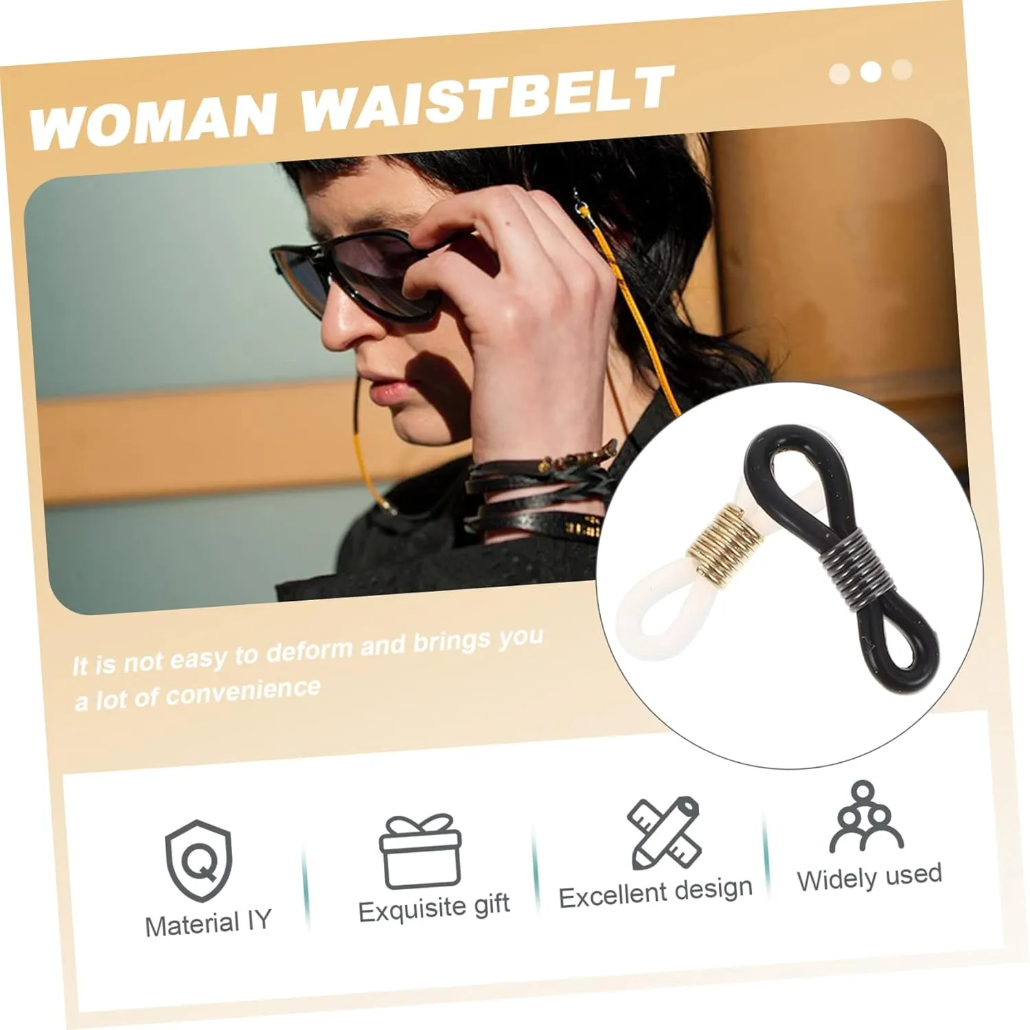 SUPVOX 40 Pcs Glasses Accessories Adjustable Chain Necklace Sports Sunglasses Adjustable Eyeglasses Adjustable