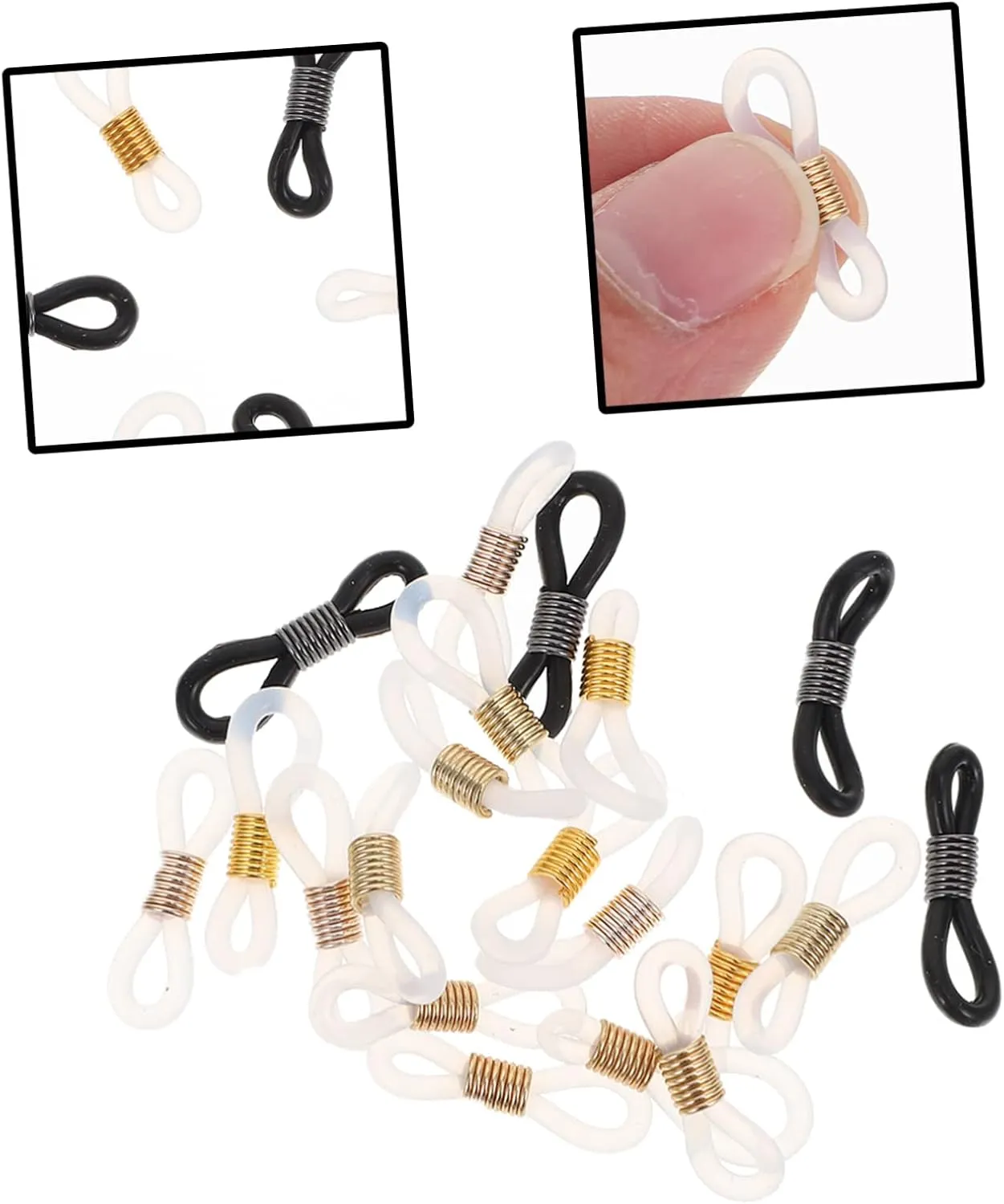 SUPVOX 40 Pcs Glasses Accessories Adjustable Chain Necklace Sports Sunglasses Adjustable Eyeglasses Adjustable