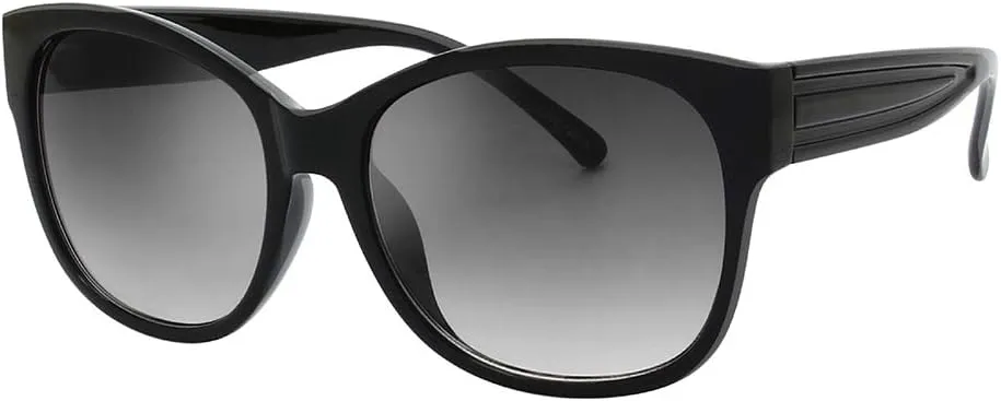 The Fresh Women's Oversized Square Jackie O Cat Eye Hybrid Butterfly Fashion Sunglasses - Exquisite Packaging
