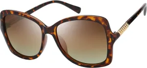 The Fresh Women's Oversized Square Jackie O Cat Eye Hybrid Butterfly Fashion Sunglasses - Exquisite Packaging