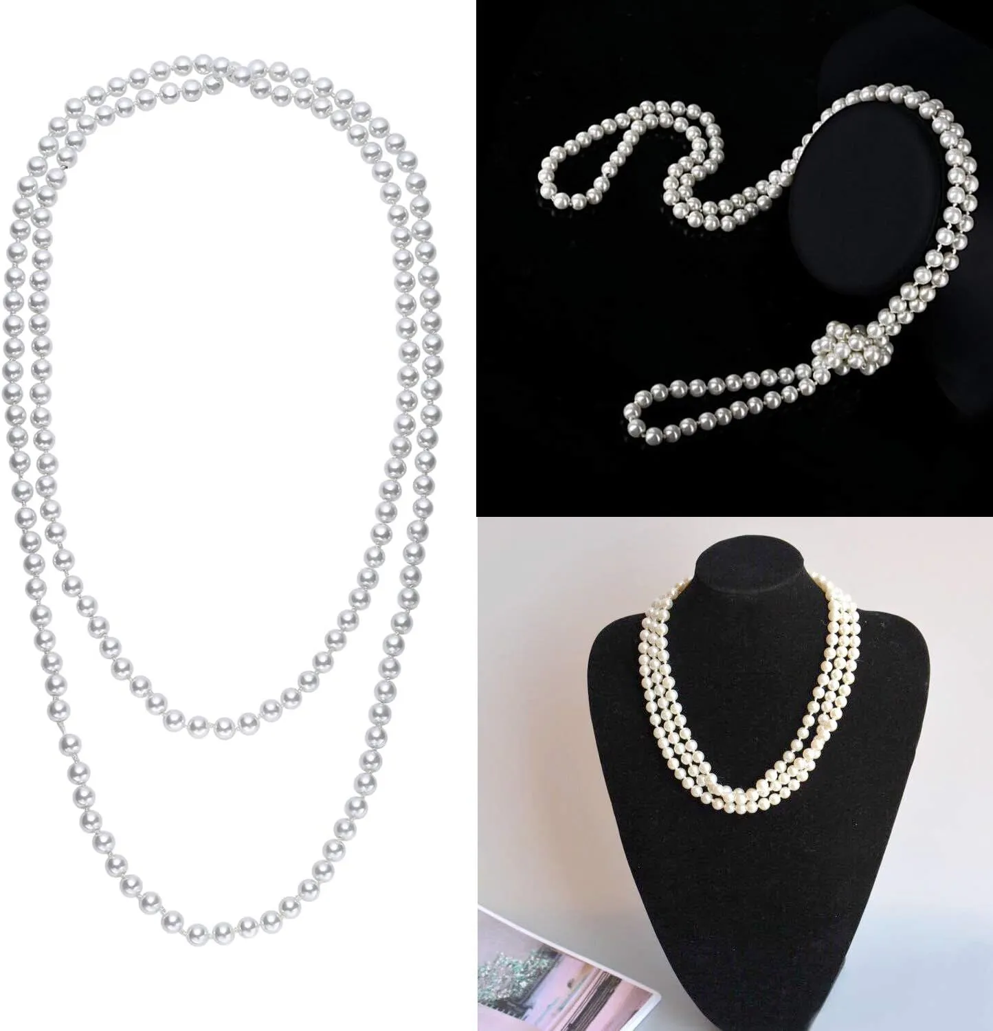 The Great Gatsby 1920s Flapper Headband, Roaring 20s Headpieces Costume Accessories for Women