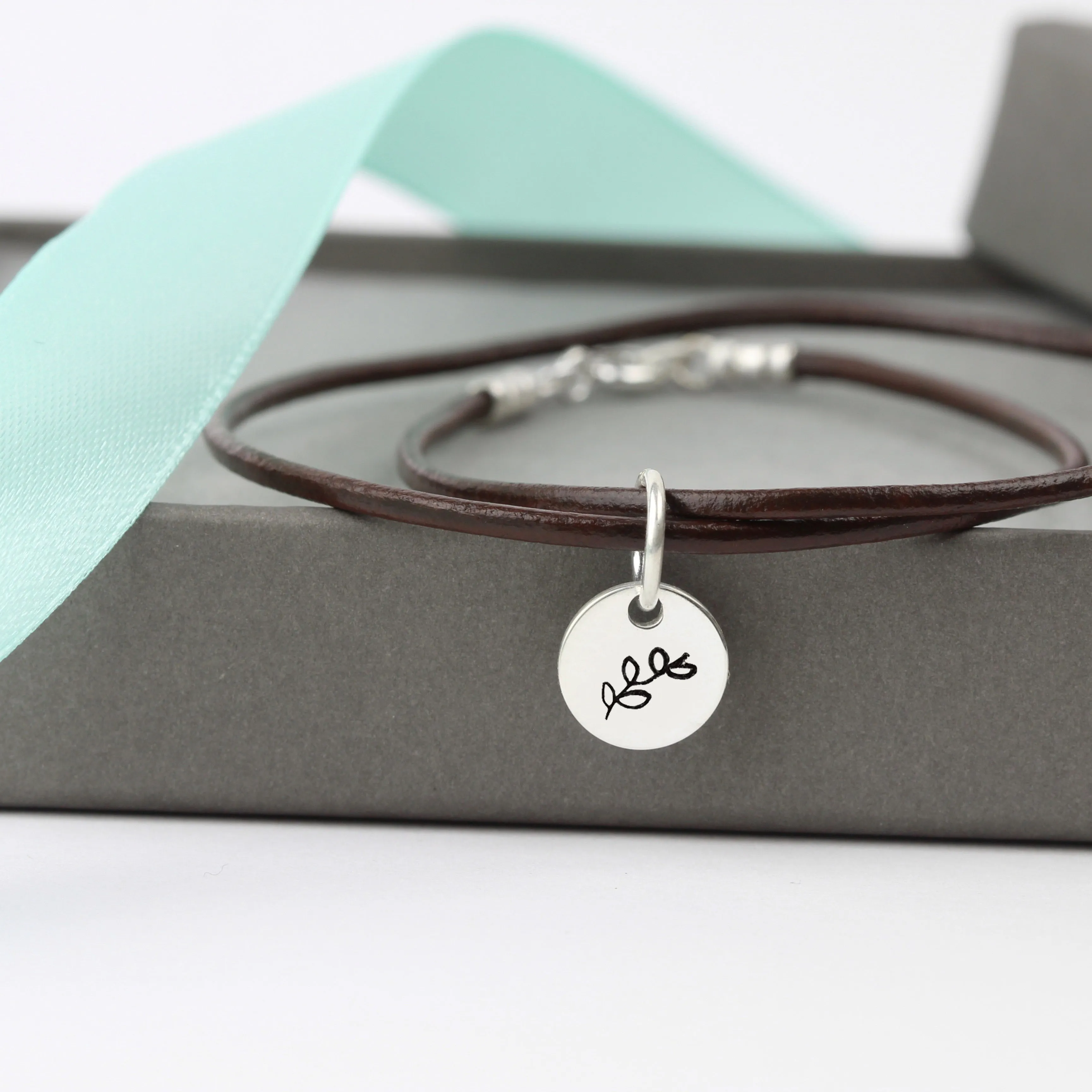 Vine Leather Wrap Bracelet