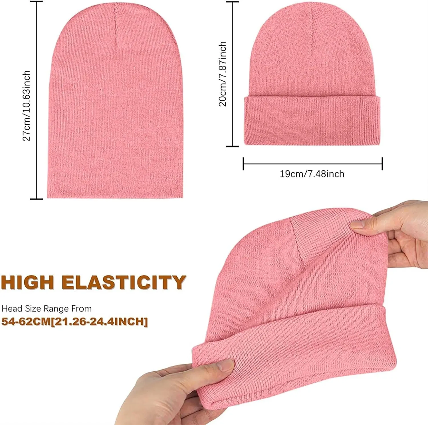 Winter Watch Skullies Cap Men Thermal Warm Beanie Hat Thick Windproof Unisex for Outdoor Sports