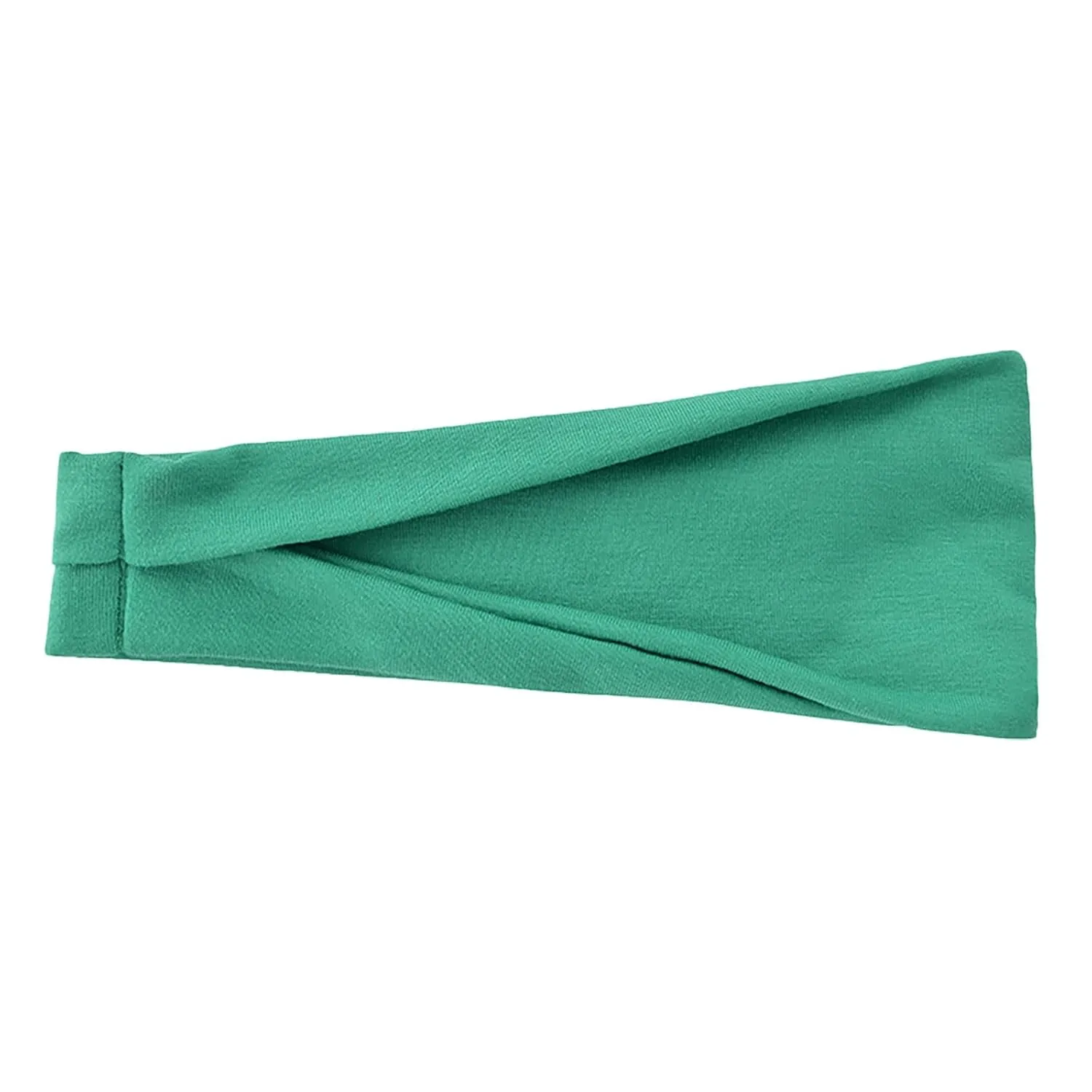 YOLAI Black Stretchy Headbands for Women Cotton Headband Non-Slip Elastic Head Wrap Holder Hair Accessories (GN1, One Size)