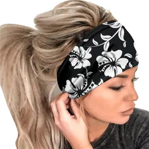 YOLAI Boho Headbands For Women Fashion Hair Bands Knoted Head Bands Elastic Headband Stylish Wrap Hair Accessories (E, One Size)
