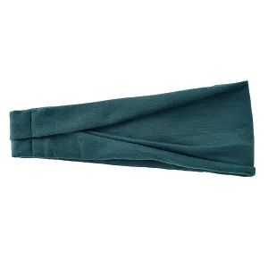 YOLAI Headbands for Women Knotted Women Head Bands Stretchy Hair Bands Non Slip for Girls Yoga Workout Solid Color (GN2, One Size)